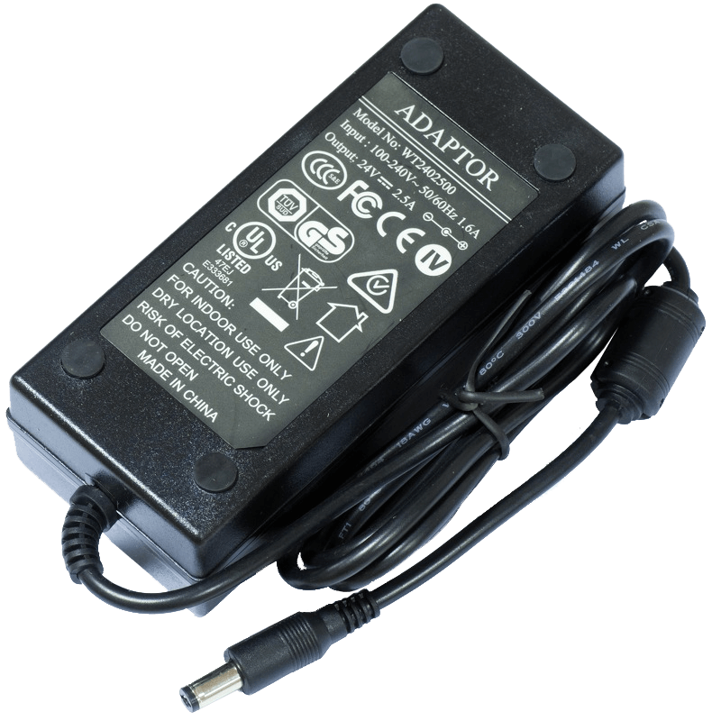 24V 2.5A power adapter